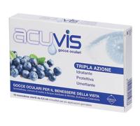 Gocce Oculari Acuvis 10 Flaconcini 0,5 Ml 4x10x0,5 ml Soluzione