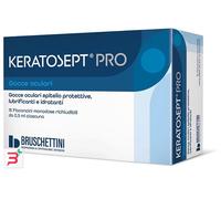 GOCCE OCULARI KERATOSEPT PRO 15 FLACONCINI MONODOSE RICHIUDIBILI DA 0,5 ML