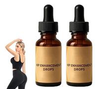 Gocce per il miglioramento dell'anca, gocce per il sedere per le donne, olio da massaggio per la pelle rassodante, nutre profondamente e migliora il rilassamento della pelle (2 Pcs)