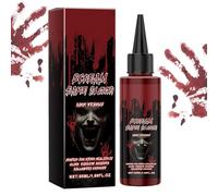 Gocce per il trucco del sangue artificiale realistico per Halloween, sangue vampiro gocciolante lavabile | Spooky Effects - colorati per costume e feste horror con sangue che scorre
