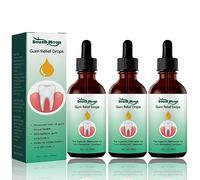 Gocce per la riparazione delle gengive South Moon, gocce per la ricrescita della riparazione delle gengive, gocce per il sollievo delle gengive, riparazione delle gengive sfuggenti (3PCS)