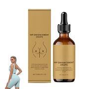 Gocce per l'aumento dei fianchi,rassodanti e modellanti per i glutei,formula naturale a base di erbe,nutrimento profondo,olio da massaggio per la pelle soda,per un aspetto più pieno e tonico (1Pezzo)