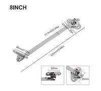 Goccia Coperchio Supporti Sportello Porta Argento Scorrevole Binario 2PCS
