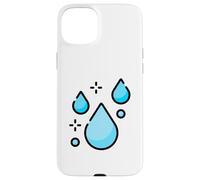 Goccia d'acqua Goccia di pioggia Acqua Amante Idratazione Custodia per iPhone 15 Plus