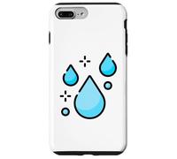 Goccia d'acqua Goccia di pioggia Acqua Amante Idratazione Custodia per iPhone 7 Plus/8 Plus
