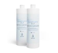 GOCCIA È - Complete 2 in 1 Detergente Delicato per la naturale igiene di tutto il corpo e dei capelli. Ideale per la Pelle Fragile e Sensibile con Tensioattivi Vegetali e Estratti Naturali 1000ml x 2