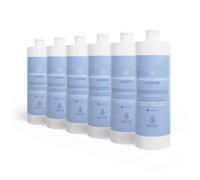 GOCCIA È - Dermodetergente Corpo Delicato per Pelle Fragile e Sensibile, Detergente Naturale Dermoprotettivo per Detersione Cute con Tensioattivi Vegetali, pH Autoequilibrante 1000ml x 6