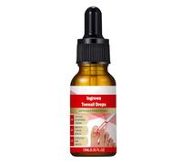 Goccia per unghie incarnite - 10 ml liquido rinforzante per unghie dei piedi, prodotto nutriente per la salute per crepe secche danneggiate, crepe fragili, patatine sottili donne uomini unghie