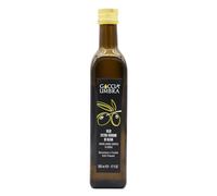 Goccia Umbra Olio extravergine di oliva, 100% olive italiane dall'Umbria, estrazione a freddo, aroma intenso, ideale per il consumo crudo, perfetto per carne, verdure alla griglia e insalate 500 ml