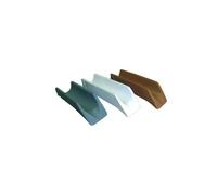 Gocciolatoio in marmores - aperto - Colore Bianco - Dimensione 23x8 cm
