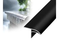 gocciolatoio per balconi 1 2 5 Confezioni Striscia Deflettore Per Tetto Per Terrazza, Grondaia In Lega Di Alluminio Per Balcone Grigio Bianco Nero(A-2 PCS,W L 50mm X150cm)
