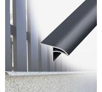 gocciolatoio per balconi Bordo gocciolante a forma di becco d'aquila per parete esterna, lunghezza 50 180 cm, grondaia per ali gocciolanti alle intemperie(Gray,W 30 MM L 70 CM)