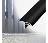 gocciolatoio per balconi Bordo gocciolante a forma di becco d'aquila per parete esterna, lunghezza 50 180 cm, grondaia per ali gocciolanti alle intemperie(Black,W 30 MM L 90 CM)