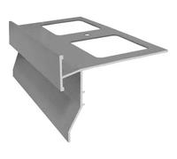 GOCCIOLATOIO PER BALCONI E TERRAZZE 'TOP' Colore grigio - barra mt 2,70