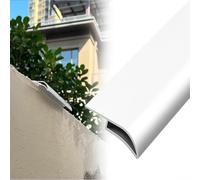 gocciolatoio per balconi Linea Gocciolante Per Grondaia A Forma Di Becco, Lunghezza 1 M, Protezione Per Grondaia, Larghezza Prominente, 20 30, 40, 50 Mm(B-8 PCS,W 20 mm)