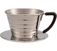 Gocciolatore da caffè in acciaio inox Kalita serie Wave 155S 185S Made in Japan
