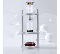 Gocciolatore per infusione ghiacciata in vetro borosilicato alto, bollitore per