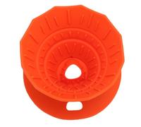 Gocciolatore Portatile in Silicone per Versare il caffè, Leggero, Facile da Pulire, per Viaggi All'aperto (ORANGE)