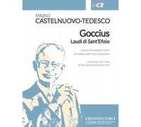 Goccius Laudi di Sant Efisio. Sopra un tema popolare sardo per soprano solo e coro a cinque voci-on a sardinian folk theme for solo Soprano and five-part choir. Spartito