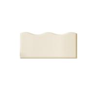GOCHUSX Pannelli Murali Imbottiti Autoadesivi Con Motivo A Onde(Beige,150x50cm)
