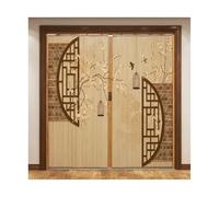 GOCHUSX Porta Pieghevole A Soffietto Per Interni, Divisorio Pieghevole Artigianale Dal Design Tradizionale Cinese, Separé Decorativo Per Casa, Sala Da Tè, Ufficio(240x200cm(94.5x78.7in))