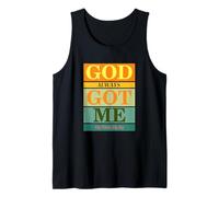 God Always Got Me, My Peace My Joy Colorful Quotes Graphic Canotta