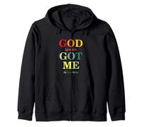 God Always Got Me, My Peace My Joy Cool Quotes Graphic Felpa con Cappuccio