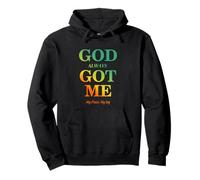 God Always Got Me, My Peace My Joy Cool Quotes Graphic Felpa con Cappuccio