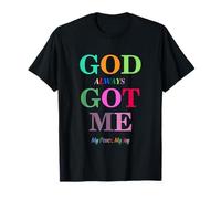 God Always Got Me, My Peace My Joy Cool Quotes Graphic Maglietta