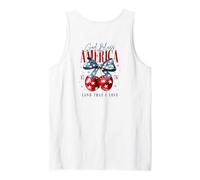 God Bless America 1776 Terra Che Amo Backprint Canotta