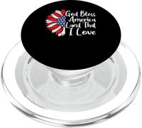God Bless America USA Patriotic PopSockets PopGrip per MagSafe