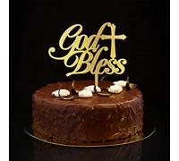 God Bless Glitter Gold Mr And Mrs Rustico Matrimonio Fidanzamento Cake Topper Personalizzato Country Bride And Groom Cake Topper Per Fidanzamento Sposa To Be Bomboniere Regali di Nozze per Coppia
