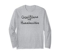 God Bless The Homeless Vets Maglia a Manica