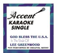 God Bless the U.S.A. by Lee Greenwood Karaoke CD+G Single
