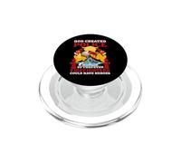 God Created Police So That Even Firefighters Fireman PopSockets PopGrip per MagSafe