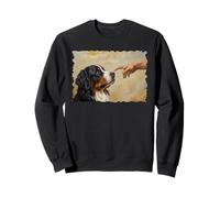 God Creates Dog Bernese Mountain Felpa