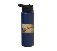 God Creates Irish Wolfhound Dog Lover Stainless Steel Insulated Water Bottle
