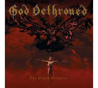 GOD DETHRONED - GRAND GRIMOIRE TRANSPARENT RED W/ GOLD BLACK SPLATTE - K72z