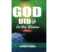 GOD DID IT 2025: One Year Devotional: 3
