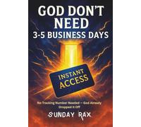 God Don't Need 3-5 Business Days: No Tracking Number Needed - God Already Dropped It Off