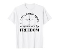 God Family Country Freedom Faith Freedom Family Love Cross Maglietta