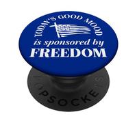 God Family Country Freedom Flag Faith Freedom Family Cross PopSockets PopGrip Adesivo