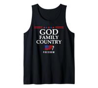 God Family Country US Flag Christian Saying Freedom Jesus Canotta