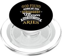 God Found Some Of Strongest Women And Made Them Aries PopSockets PopGrip per MagSafe