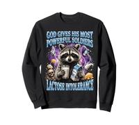 God Gives His Most Powerful Soldiers Lactose Intolerance Felpa