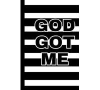 God Got Me: Hardcover Christian Devotional Journal (Black & White)