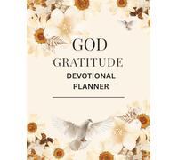 God Gratitude Devotional Planner: Classic Black & White 3-Month Faith-Based Journal with Weekly & Daily Layouts, Prayer Space, and Scripture Prompts