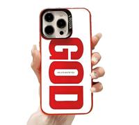 God Has a Plan for You Phone Case Compatible with iPhone 17 - 11 Pro Max, Christian Religious Inspirational Bible Verse Case, Shockproof Soft TPU Protective Cover for Women Men (Red,For iPhone 16)