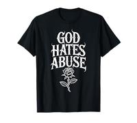 God Hates Abuse Religione Giustizia Bibbia - Maglietta