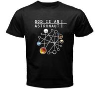 God Is An Astronaut Post Rock Instrumental Band Mens T-Shirt Black Tees Unisex Shirt S
